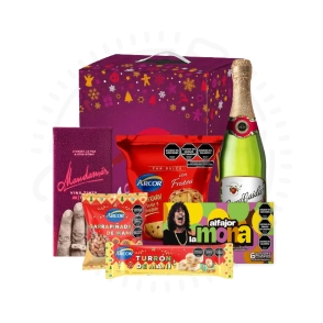 CAJA NAVIDEÑA LA MONA 12 PRODUCTOS